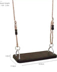 Rubber Swing Seat - Heavy-Duty - Weatherproof