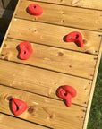 Climbing Stones & Footholds - Multi-Color, High-Grip, Poly-Resin