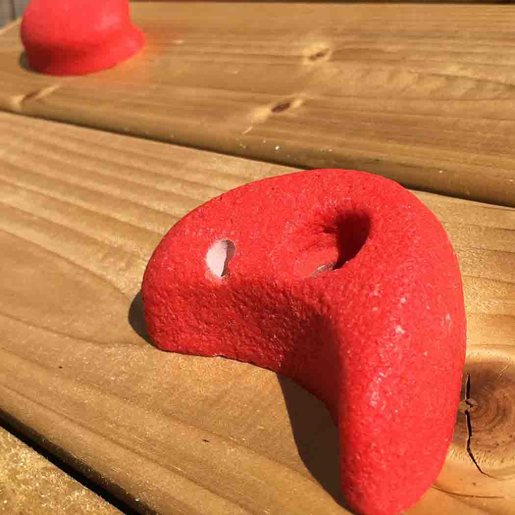 Climbing Stones &amp; Footholds - Multi-Color, High-Grip, Poly-Resin