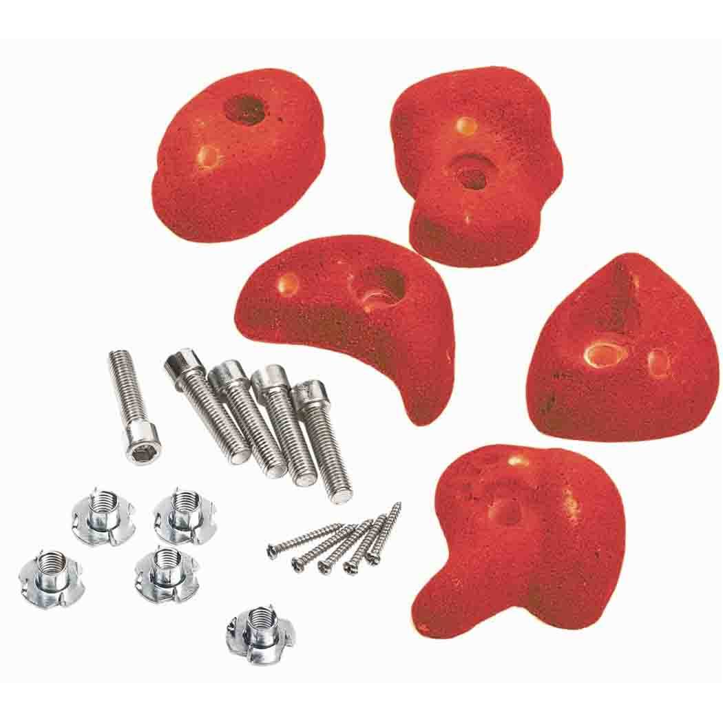 Climbing Stones &amp; Footholds - 20 pack - Weatherproof