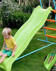 Children's Slide - Wavy - 1.85m - Freestanding - Green