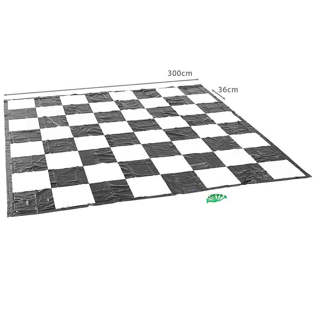 Giant Chess Mat (3m x 3m) - Indoor &amp; Outdoor