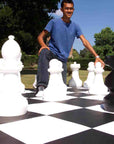 Giant Chess + Giant Draughts + Mat Package (3m x 3m)