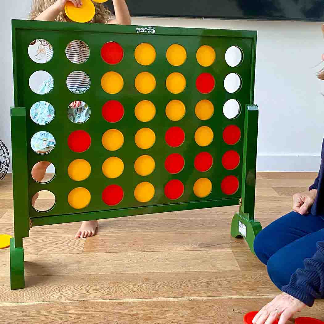 Jumbo 4 Connect Four Game - Indoor &amp; Outdoor