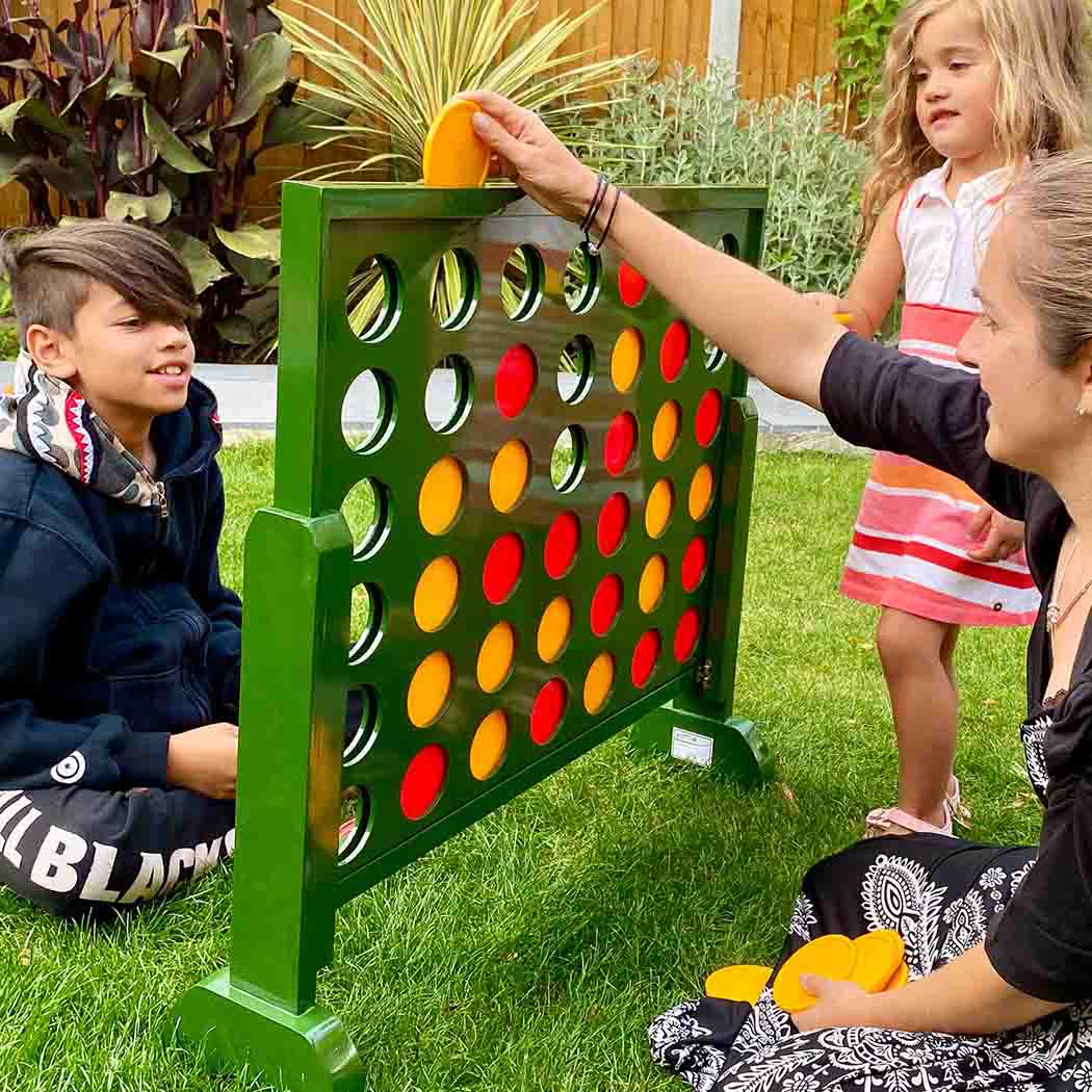 Jumbo 4 Connect Four Game - Indoor &amp; Outdoor