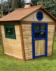 Redwood Lodge Wooden Playhouse – Pre-Painted Fir