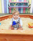 1.5m Diameter Hexagonal Wooden Sandpit