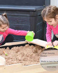 Car Shaped Wooden Sandpit