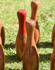 Wooden Skittles Game Set - Indoor & Outdoor