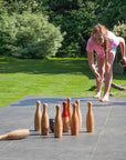 Wooden Skittles Game Set - Indoor & Outdoor