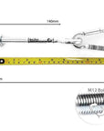 Swing Hook Through M12 - Strong and Secure
