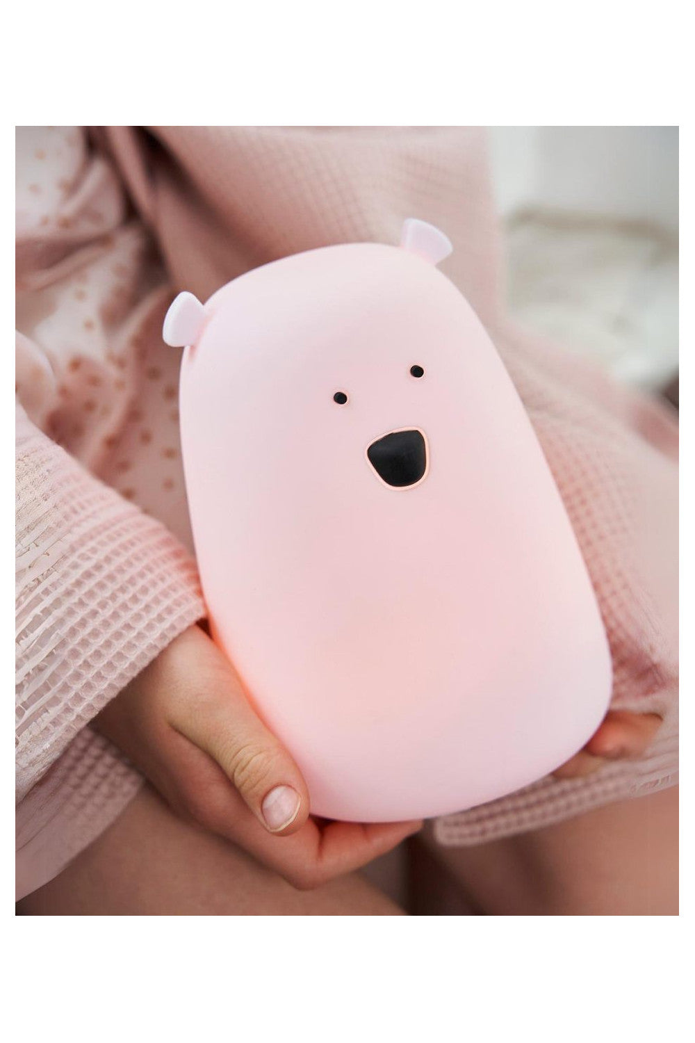 Big Teddy Bear Night Lamp – Soothing, Safe &amp; Multicolor Light by Rabbit &amp; Friends at brixbailey.com