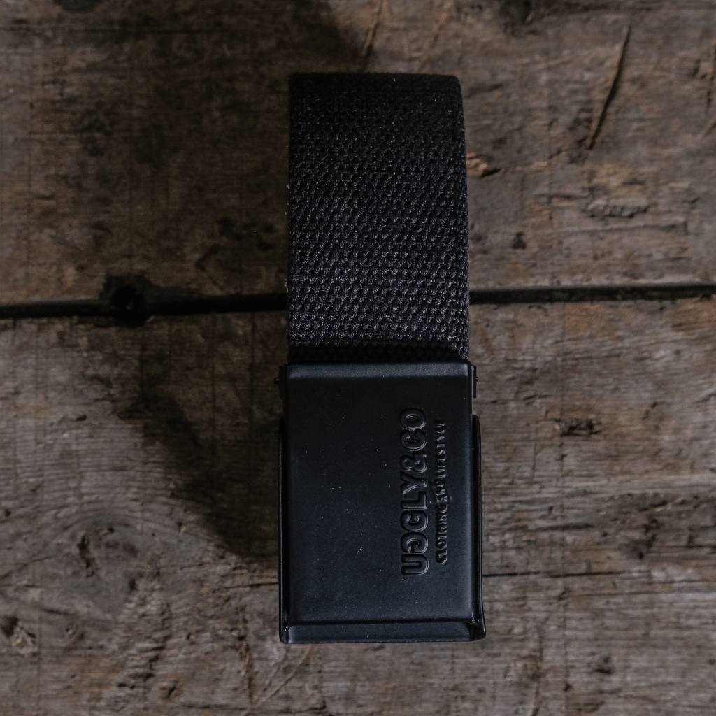 Black Canvas Utility Belt