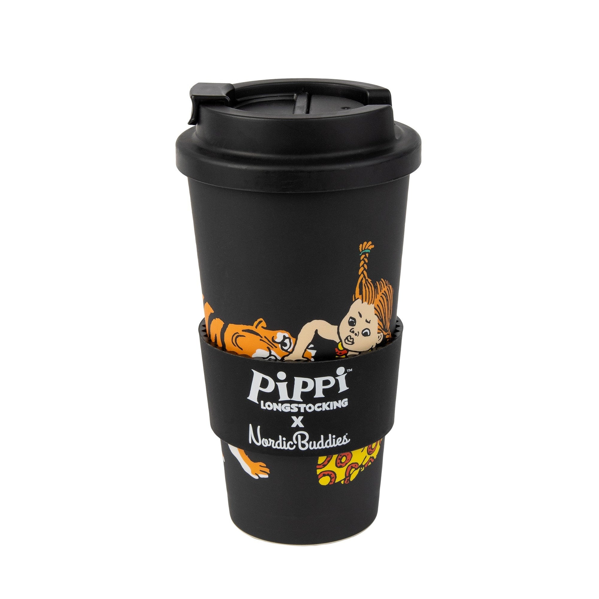Eco Friendly Biodegradable Takeaway Mug Black