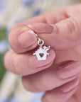 Bird House Silver Charm