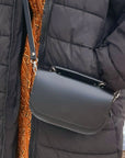 Aura Handmade Leather Bag - Black