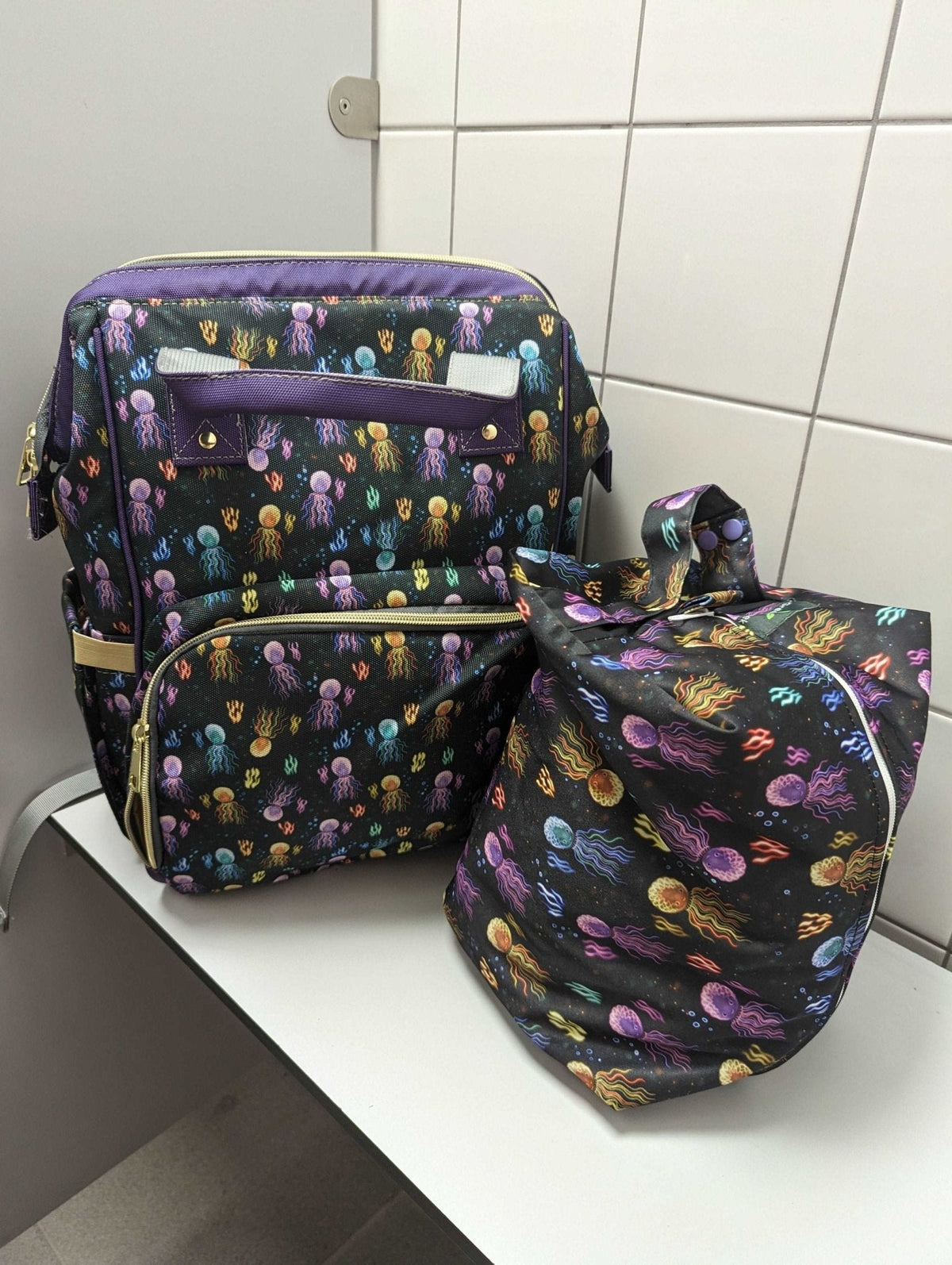 Squidding Around Changing Bag