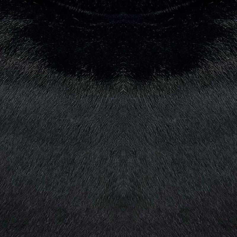 Black Calf Hair Leather Grab Bag – Elegant &amp; Versatile by Sostter at brixbailey.com