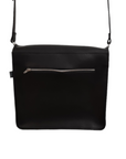 Soft Tannery Leather Messenger - Black