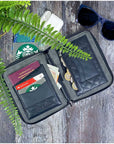 Black Padded - Travel Organiser