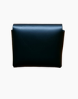 Handmade Leather Simple Coin Purse - Black