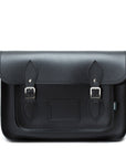 Handmade Leather Satchel - Black