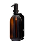 Black Single Wall Mounted Soap Dispenser-2