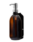 Black Single Wall Mounted Soap Dispenser-10