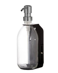 Black Single Wall Mounted Soap Dispenser
