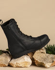 Kira 2.0 Black Ankle Boots