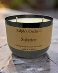 2-Wick Dimpled Black Candles