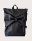 Waterproof Backpack with Black Bow