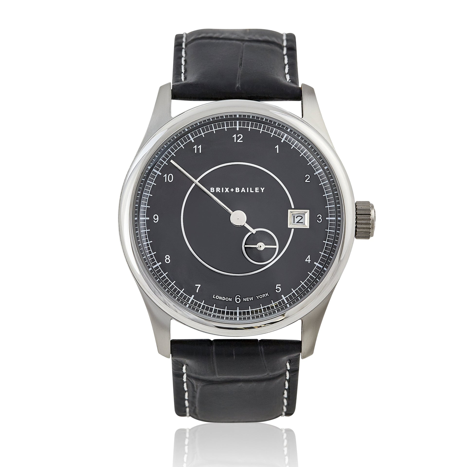 Brix+Bailey Wade Automatic Watch Mens Single One Hand Watch Brix Bailey