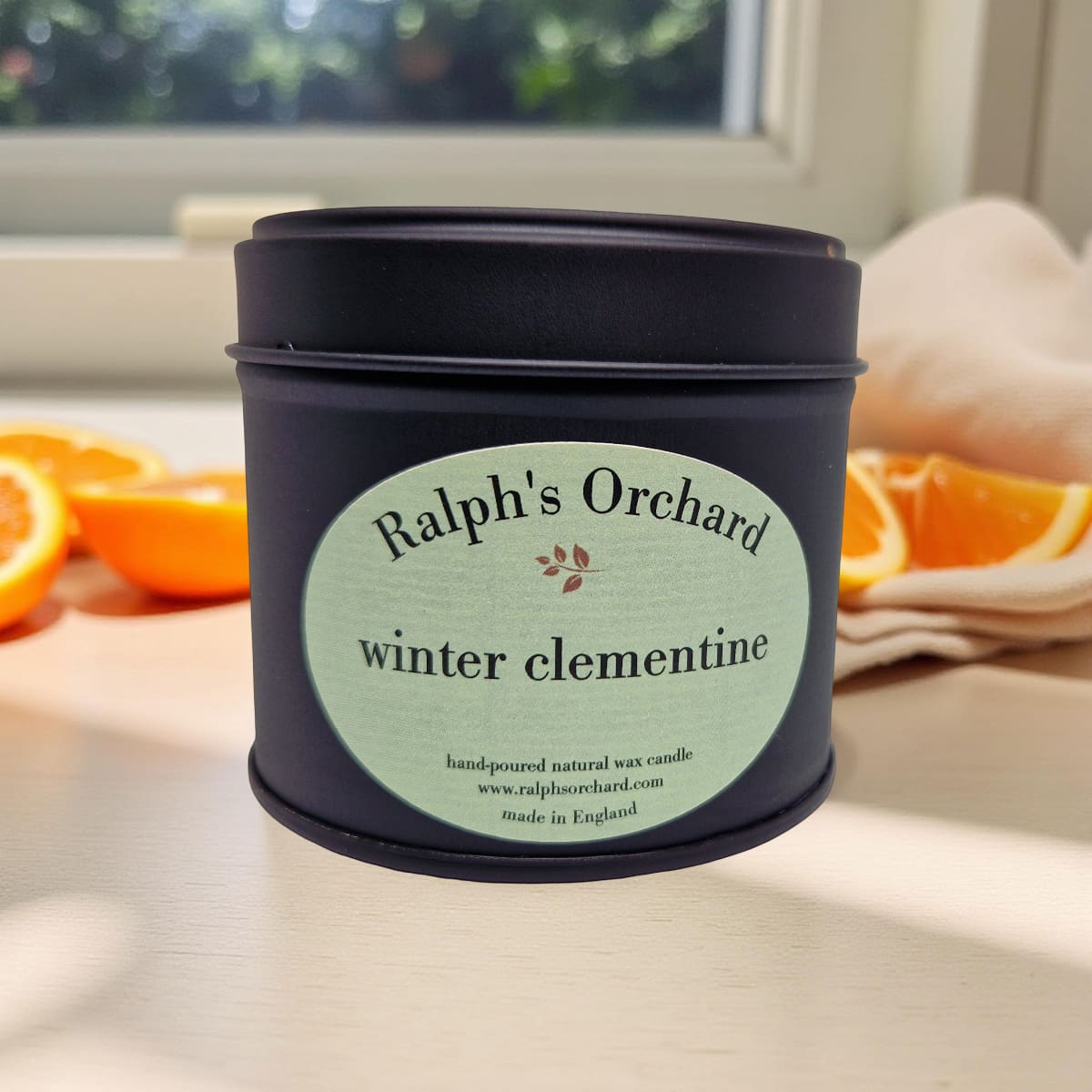 Matte Black Classic Candle