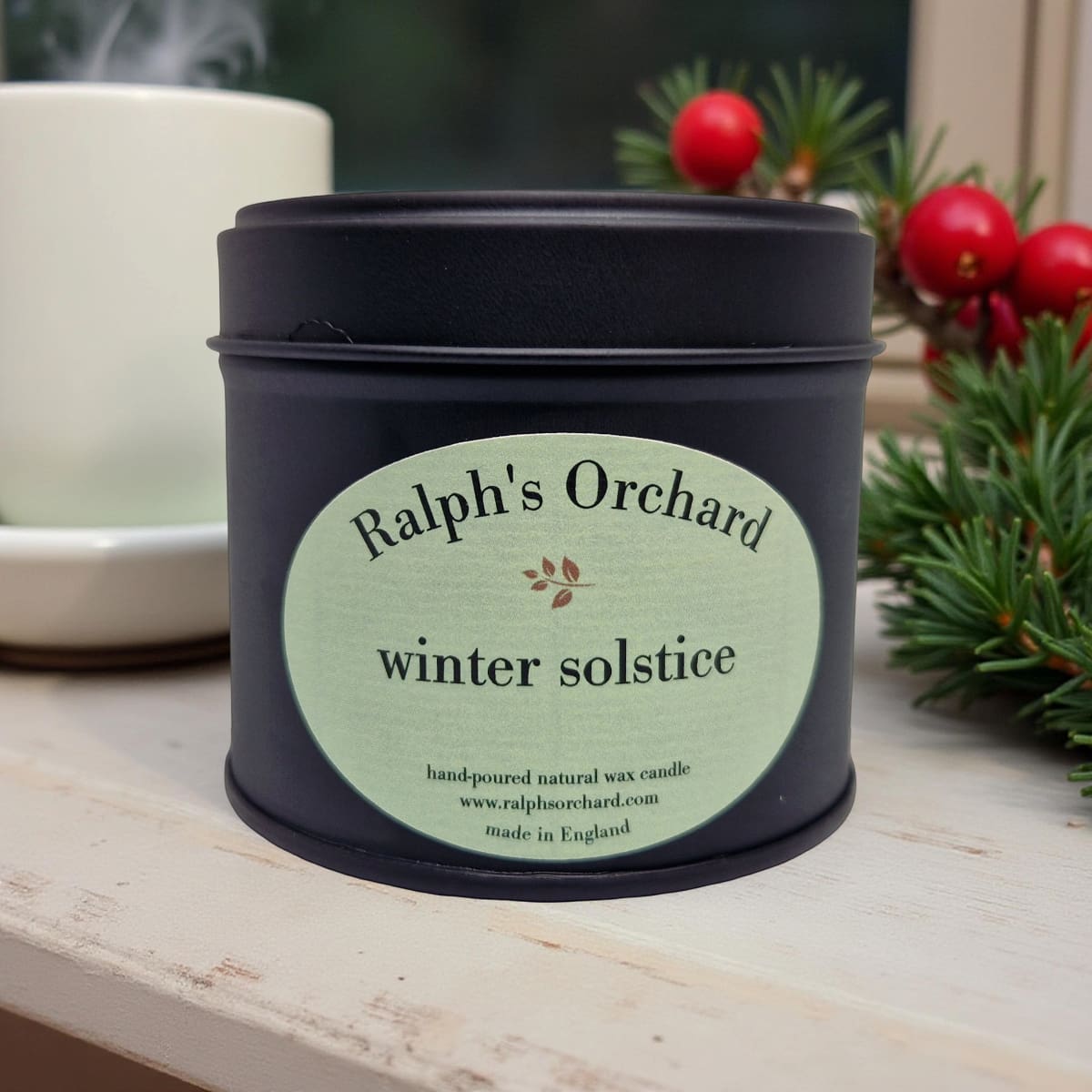 Matte Black Classic Candle