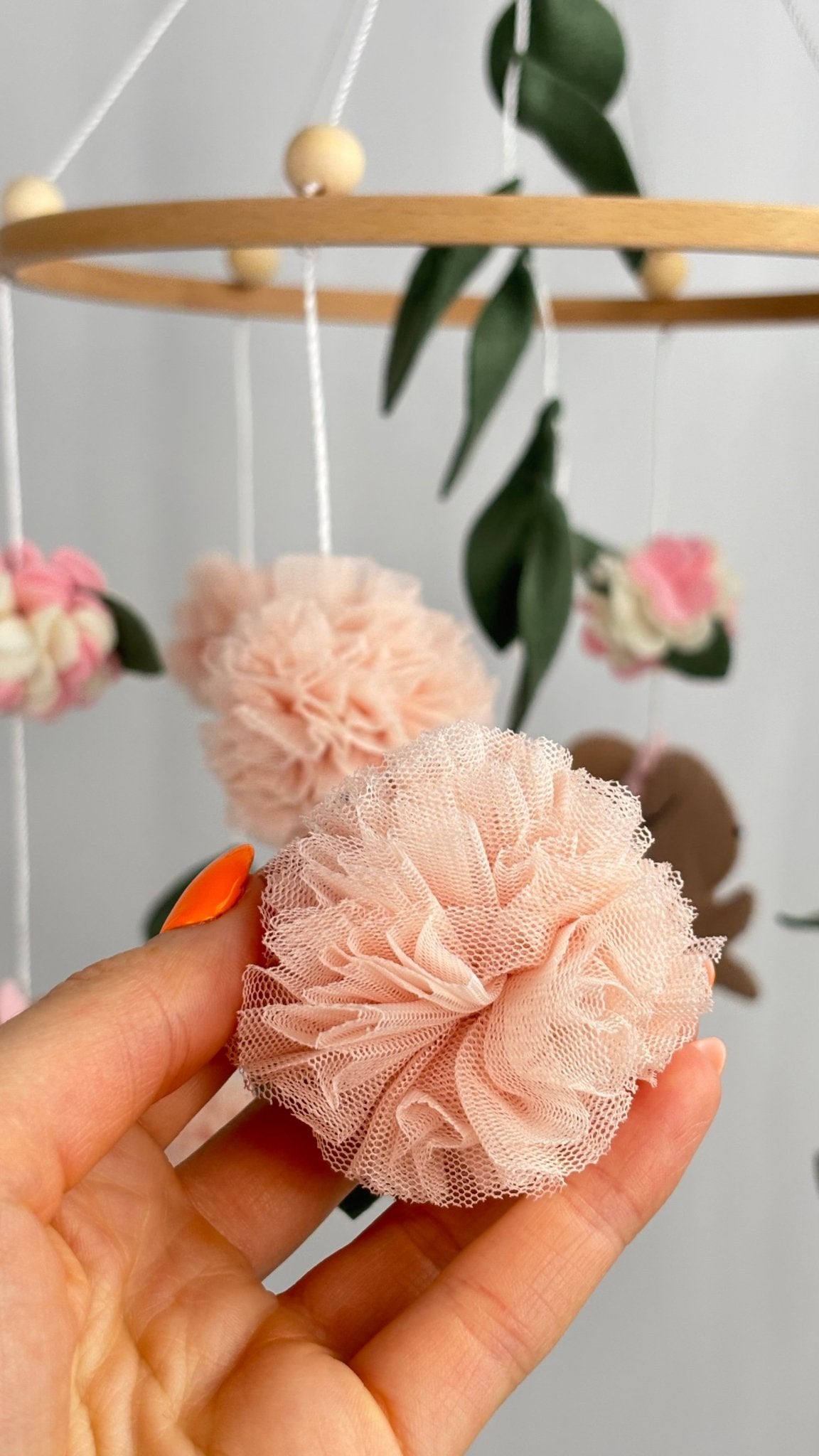 Blossom Bunny Cot Mobile