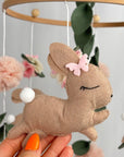 Blossom Bunny Cot Mobile