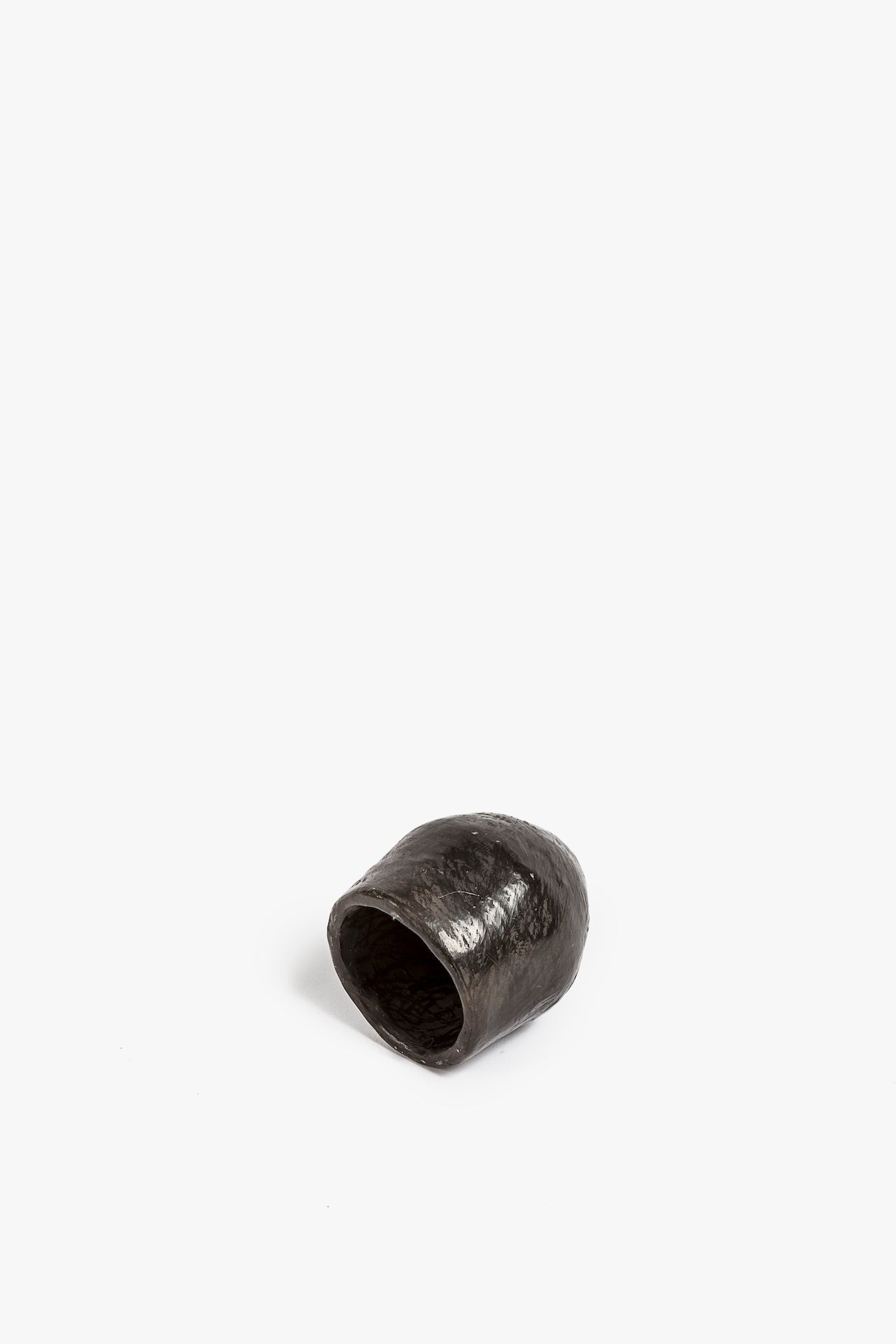 Blown Glass Lamp with Terracotta Socket Cover