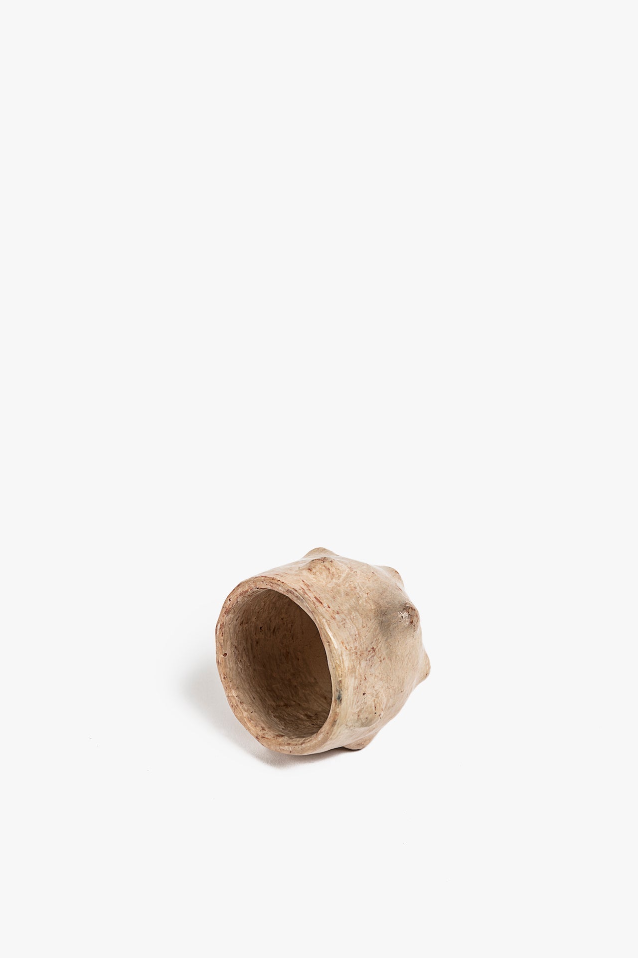 Blown Glass Lamp with Terracotta Socket Cover