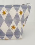 Nappy Wallet - Blue Harlequin
