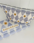 Nappy Wallet - Blue Harlequin