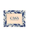 Blue Geometric Photo Frame 6x4"