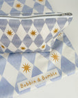 Nappy Wallet - Blue Harlequin
