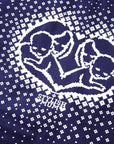 Blue Heart Breastfeeding Top