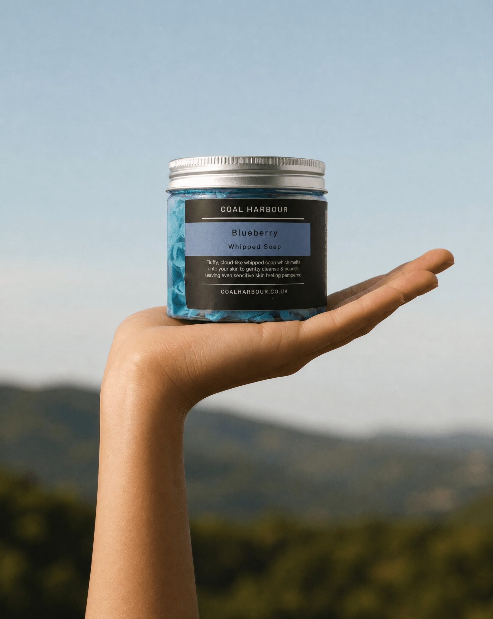 Blueberry Whipped Soap 120g