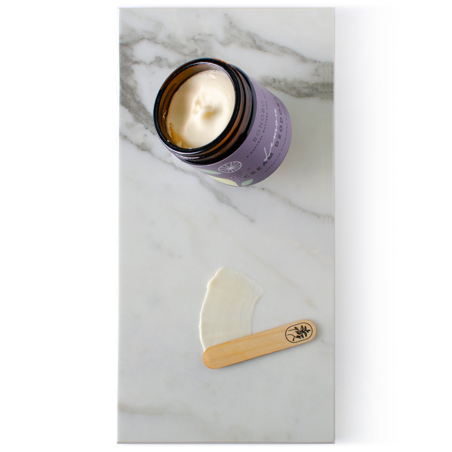 Creamy Lemon Deodorant Balm for Natural Freshness