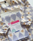 Splash mat - Blue Harlequin