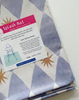 Splash mat - Blue Harlequin