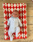 Standard Changing Mat - Red Harlequin