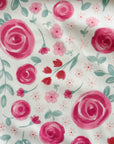 Long Sleeved Baby Bib - Country Floral